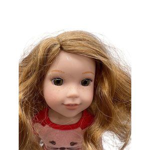 American Girl Wellie Wishers Willa Doll and Outfit no boots or head band